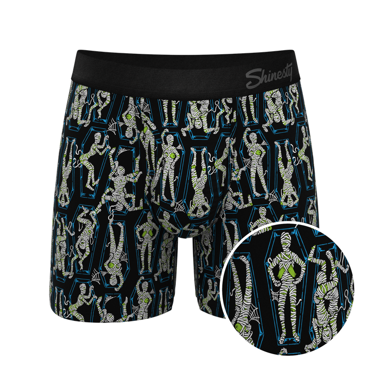 Shinesty "Inter-Corpse" Halloween Mummies Ball Hammock® Pouch Underwear with Fly