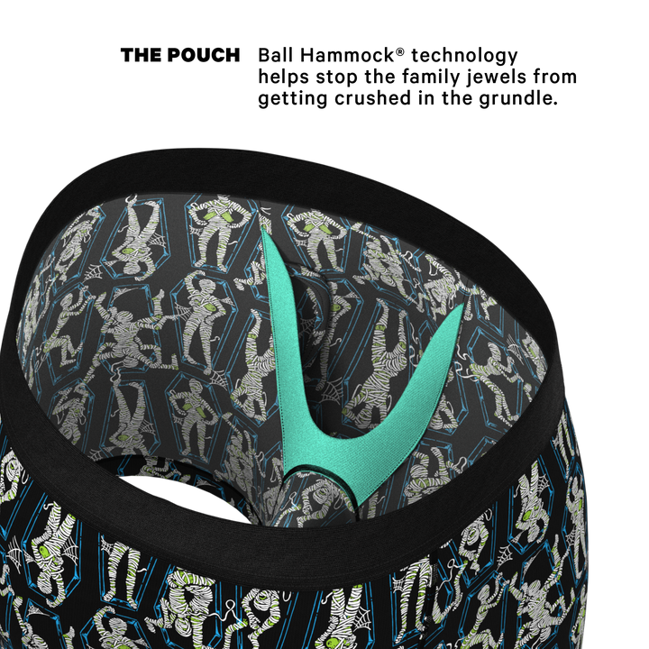Shinesty "Inter-Corpse" Halloween Mummies Ball Hammock® Pouch Underwear with Fly
