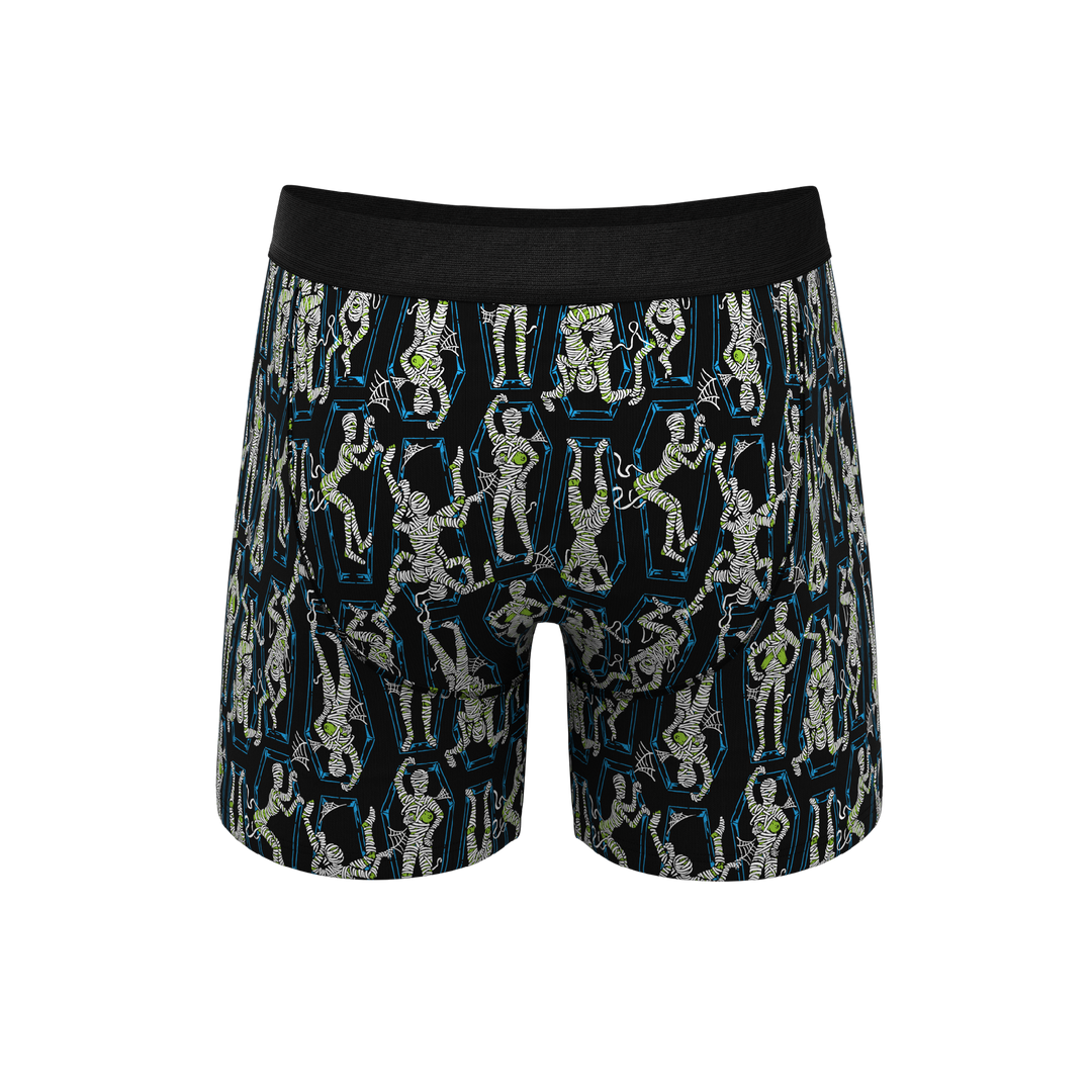 Shinesty "Inter-Corpse" Halloween Mummies Ball Hammock® Pouch Underwear with Fly