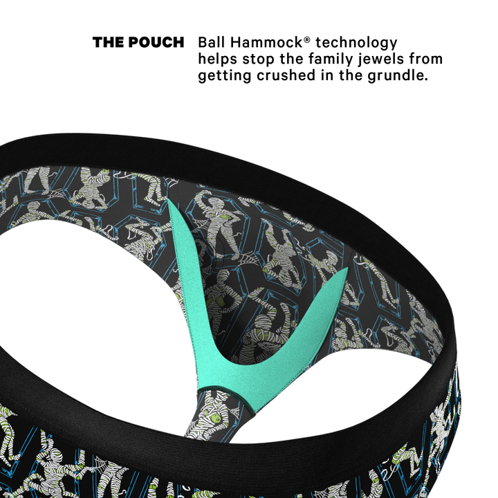 Shinesty "Inter-Corpse" Mummies Ball Hammock® Pouch Briefs