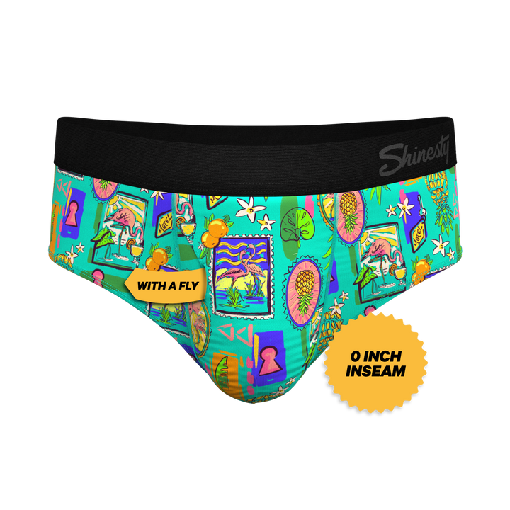 The Island Time Briefs | Pineapple Scene Ball Hammock® Pouch Underwear