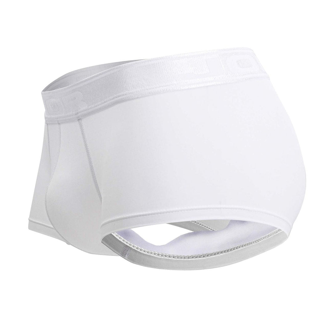 JOR Element Men's Trunk Underwear in White – men's trunks