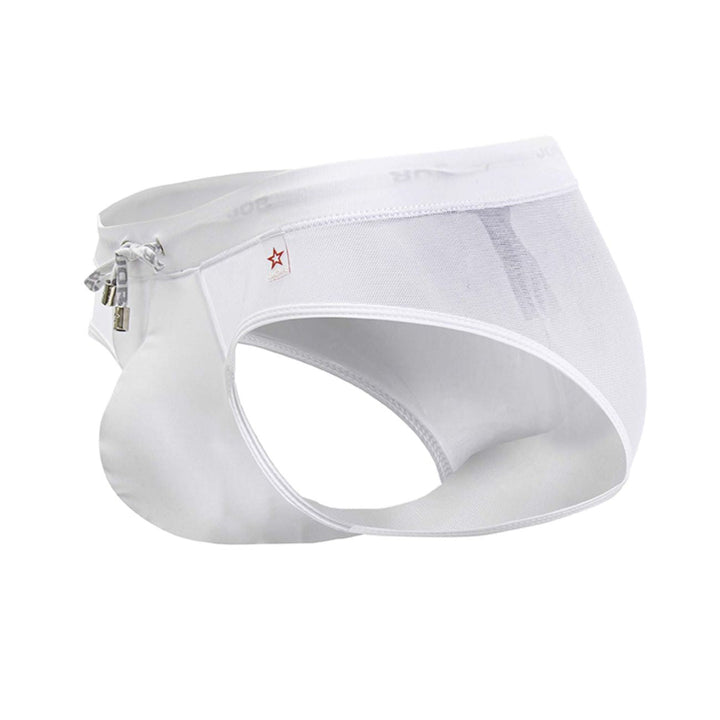 JOR Mystic Swim Briefs in White – men's swimwear