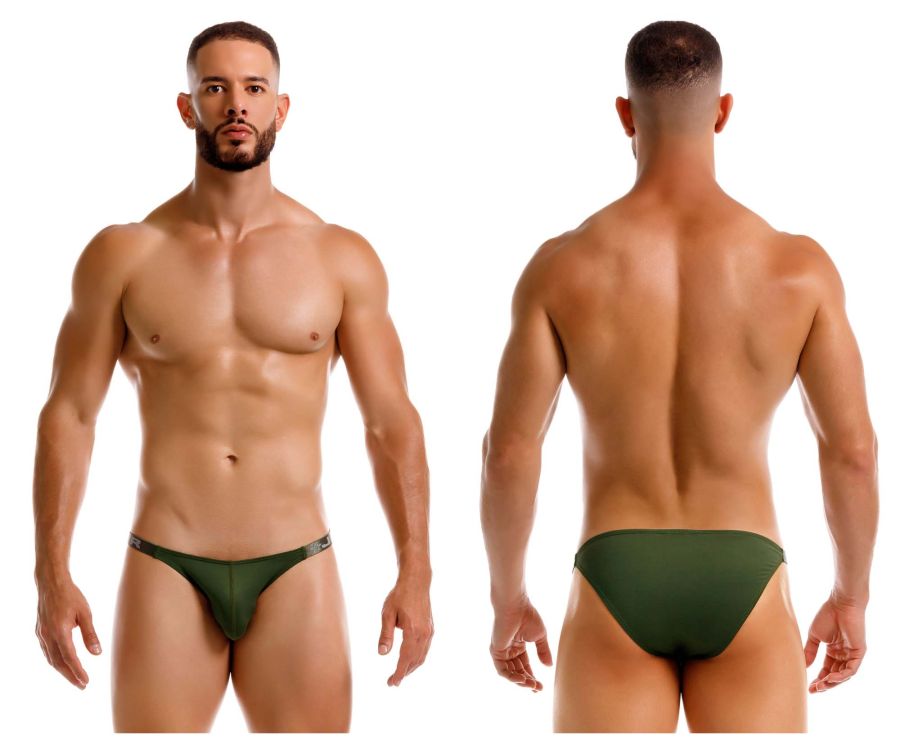 JOR Eros Men's Bikini Brief in Green – men's briefs