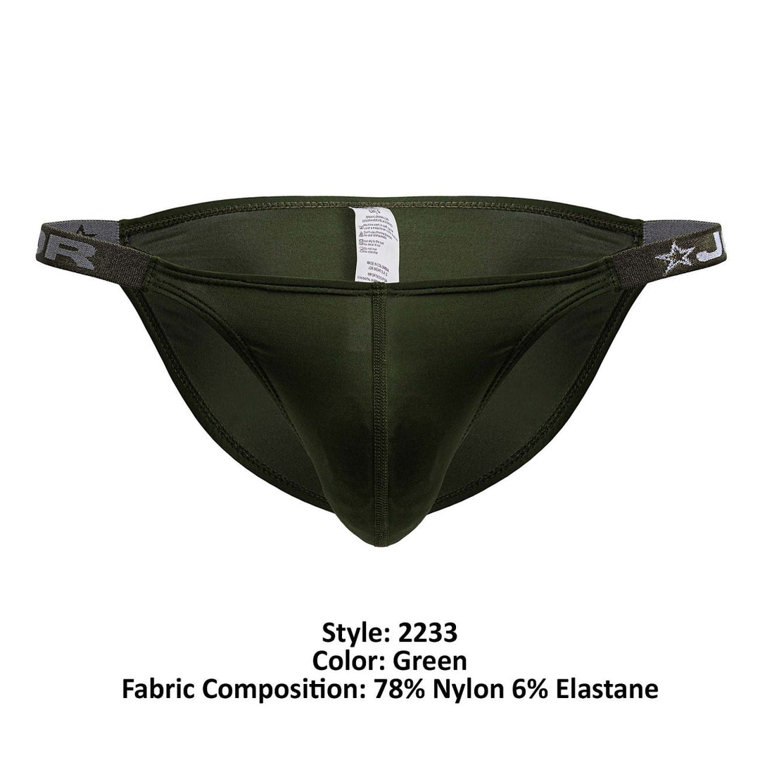 JOR Eros Men's Bikini Brief in Green – men's briefs