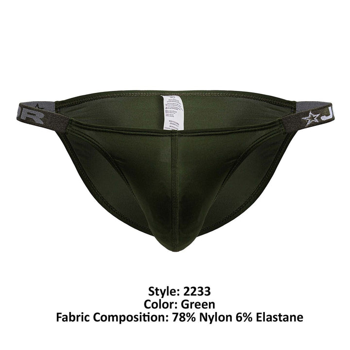 JOR Eros Men's Bikini Brief in Green – men's briefs