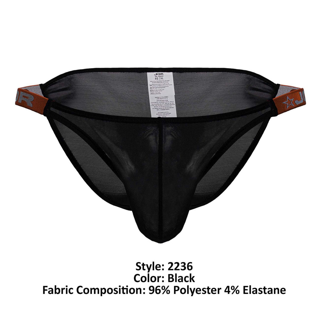 JOR Frost Men's Bikini Brief in Black – men's briefs