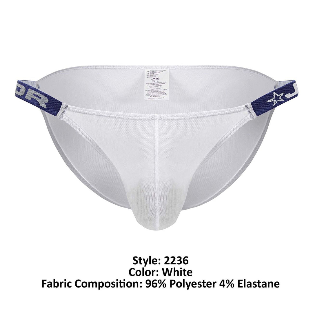 JOR Frost Men's Bikini Brief in White – men's briefs