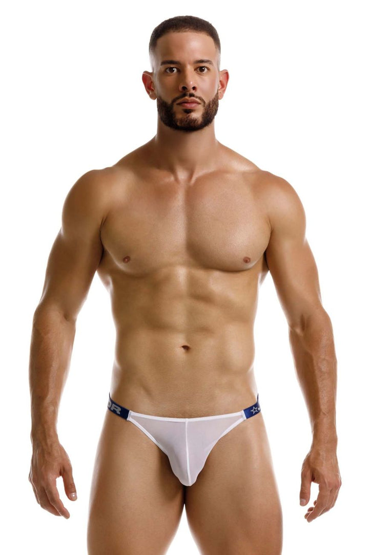 JOR Men's Underwear 2238 Frost Thongs Color White