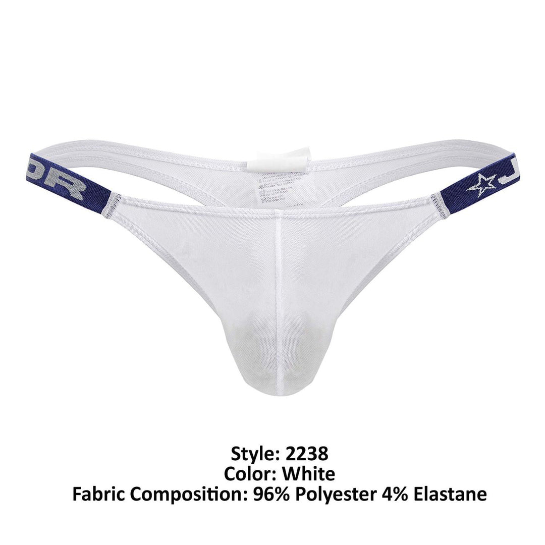 JOR Men's Underwear 2238 Frost Thongs Color White