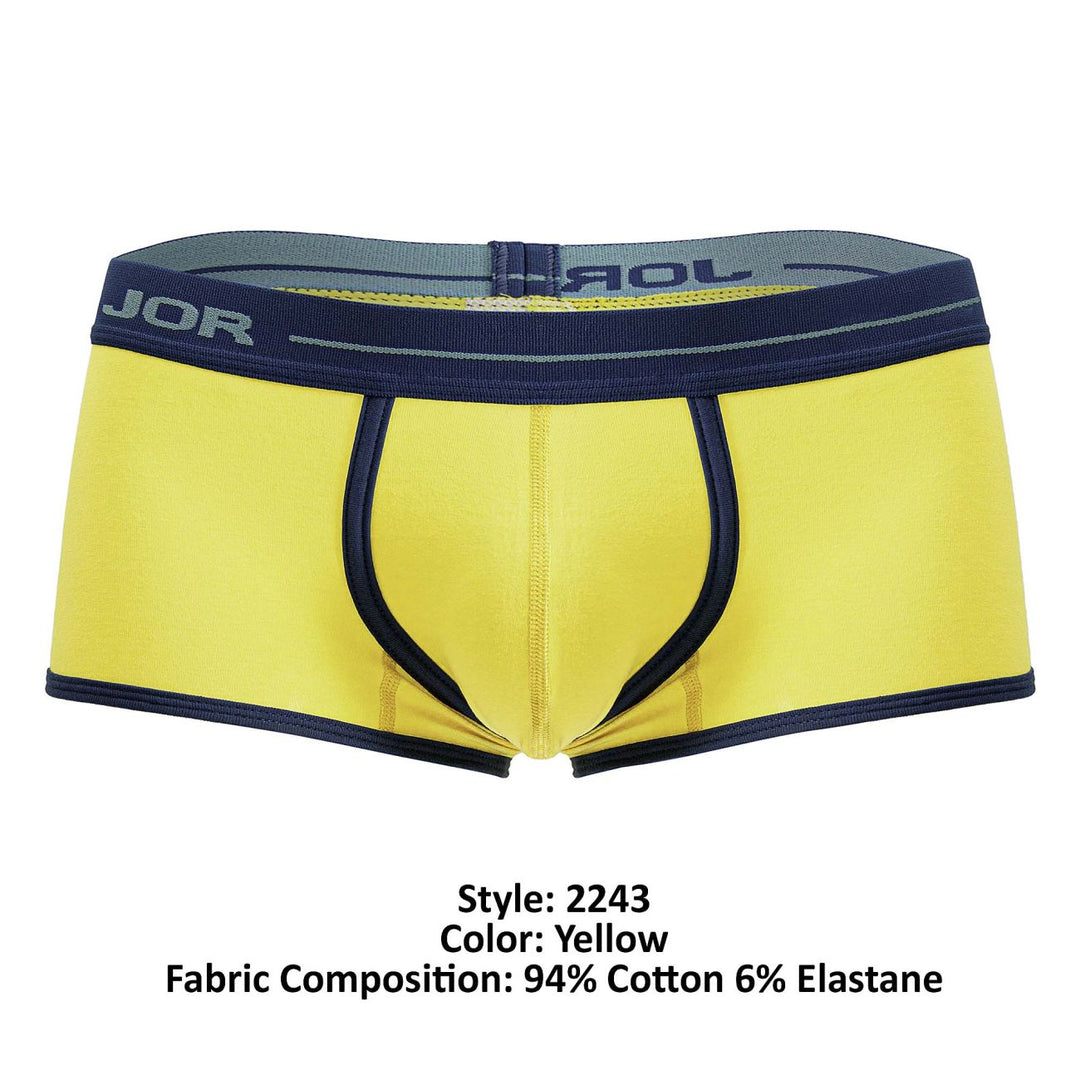 JOR Astra Men's Trunk Underwear in Yellow – men's trunks