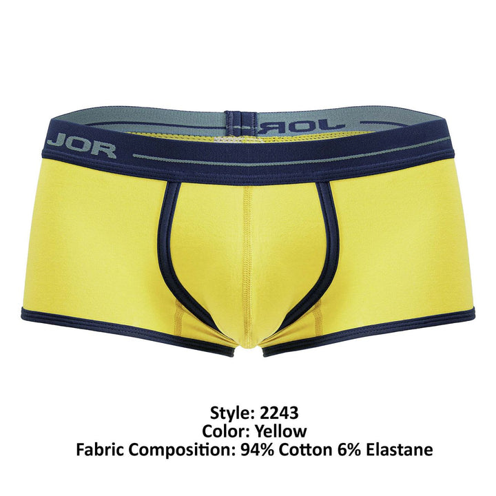 JOR Astra Men's Trunk Underwear in Yellow – men's trunks