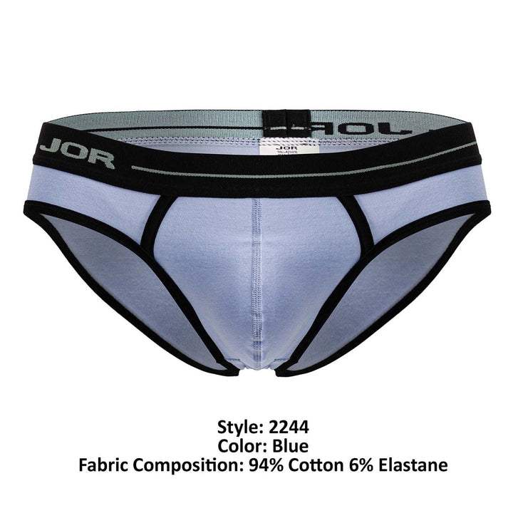 JOR Astra Men's Bikini Brief in Blue – men's briefs