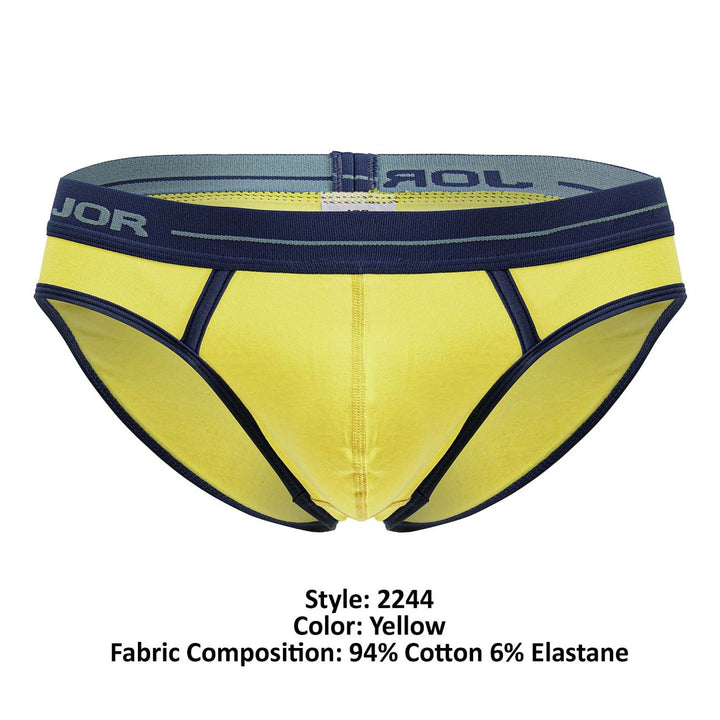 JOR Astra Men's Bikini Brief in Yellow – men's briefs