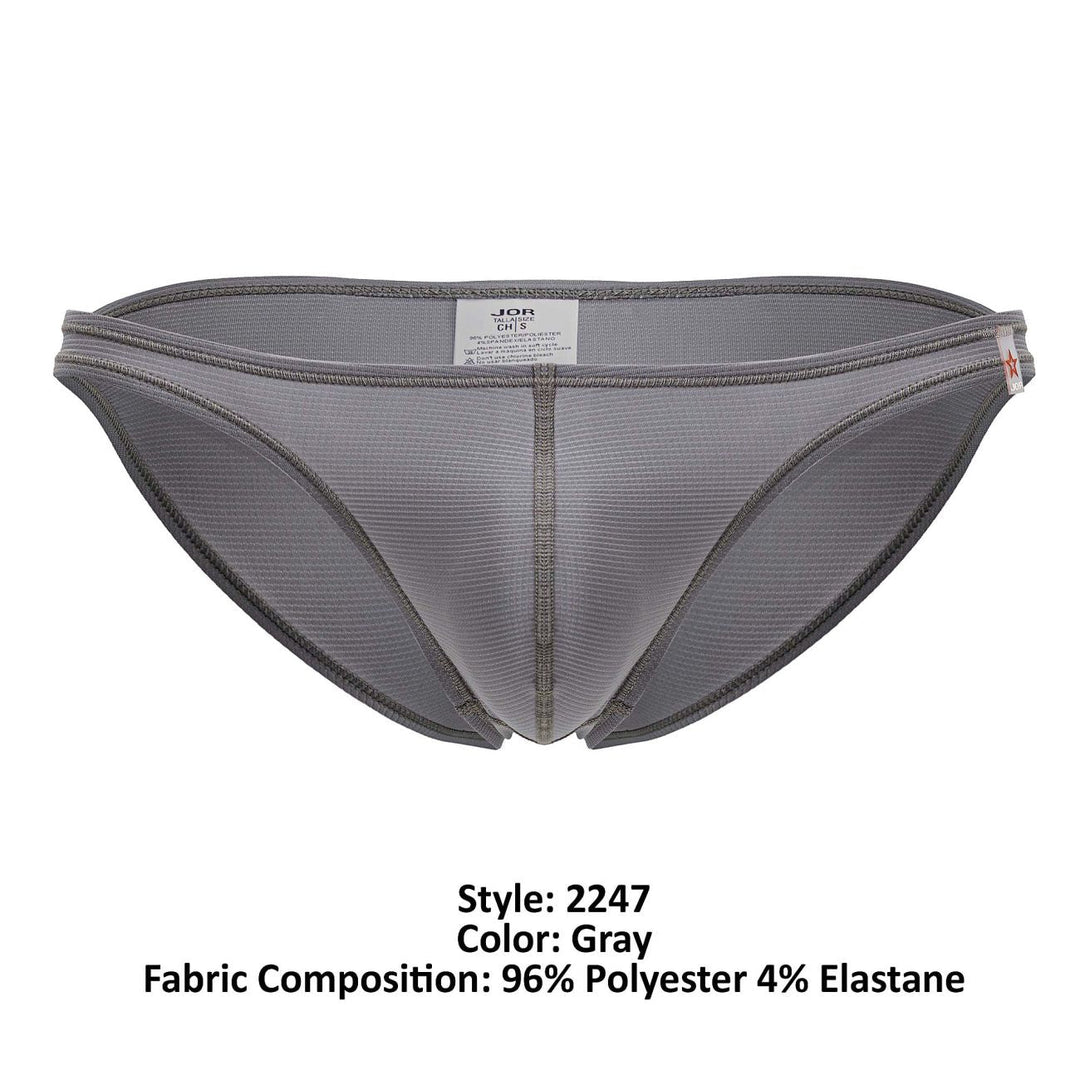 JOR Cosmo Men's Bikini Brief in Gray – men's briefs
