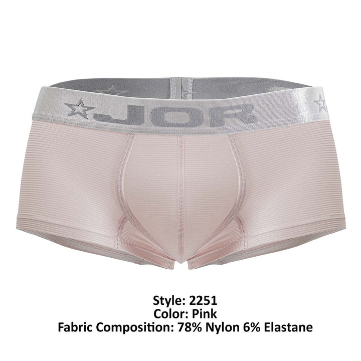 JOR Bright Men's Trunk Underwear in Pink – men's trunks