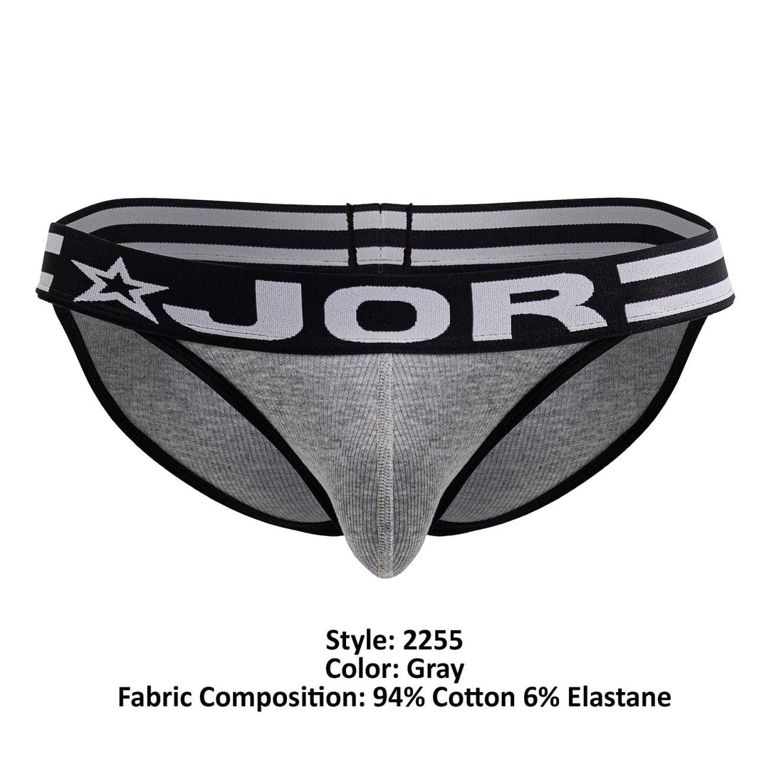 JOR Rush Men's Bikini Brief in Gray – men's briefs