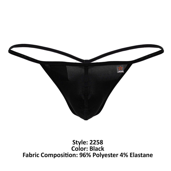 JOR Axel Men's Thong in Black – men's thongs