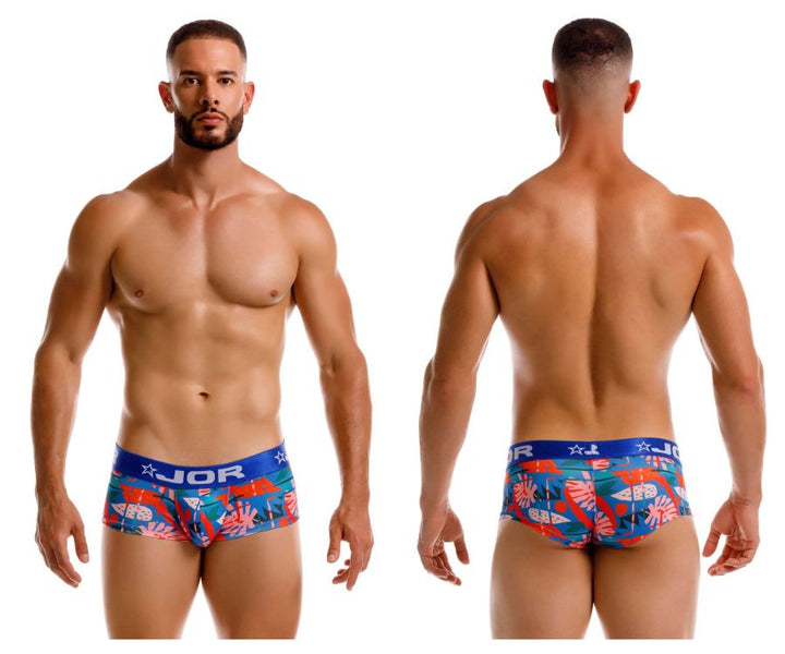 JOR Men's Underwear 2269 South Trunks Color Printed