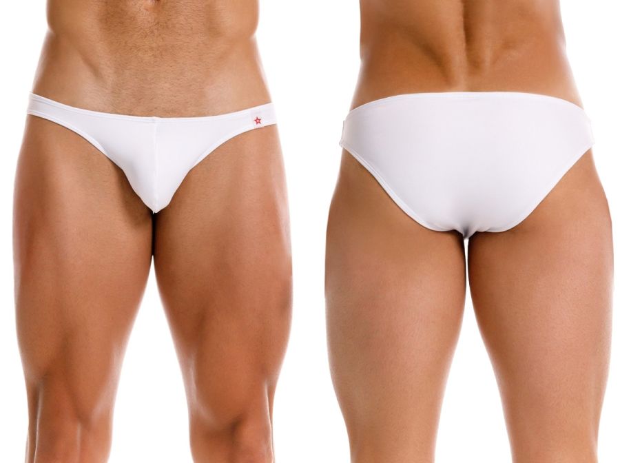 JOR Travel Men's Swim Brief in White – men's swimwear