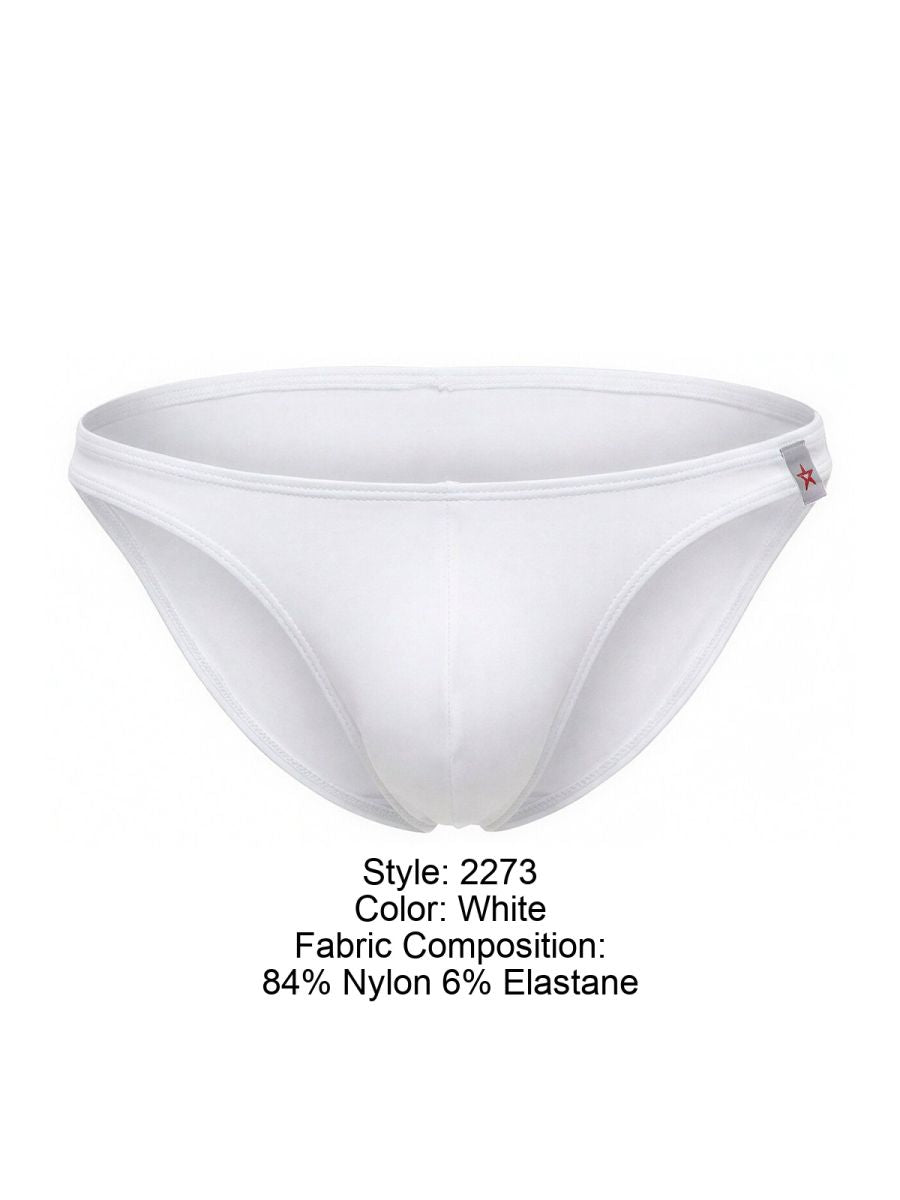 JOR Travel Men's Swim Brief in White – men's swimwear