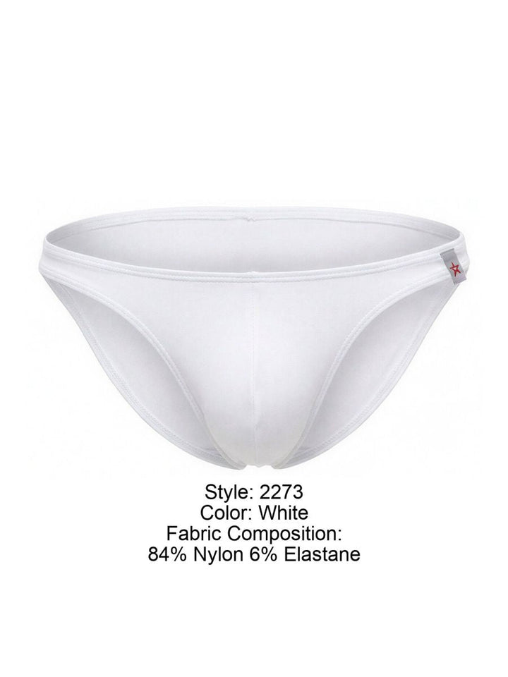 JOR Travel Men's Swim Brief in White – men's swimwear