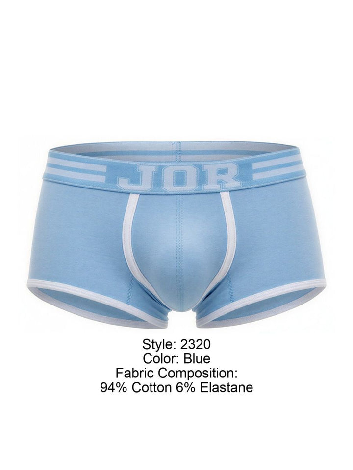 JOR College Men's Trunk Underwear in Blue – men's trunks