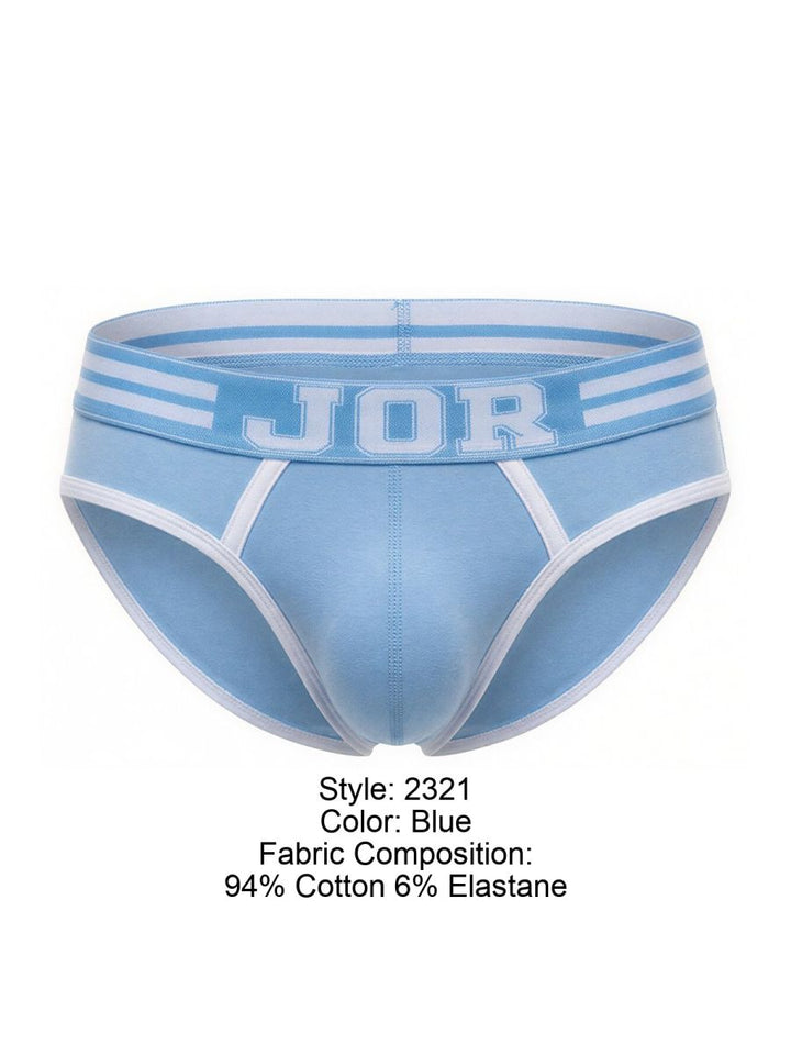 JOR College Men's Bikini Brief in Blue – men's briefs