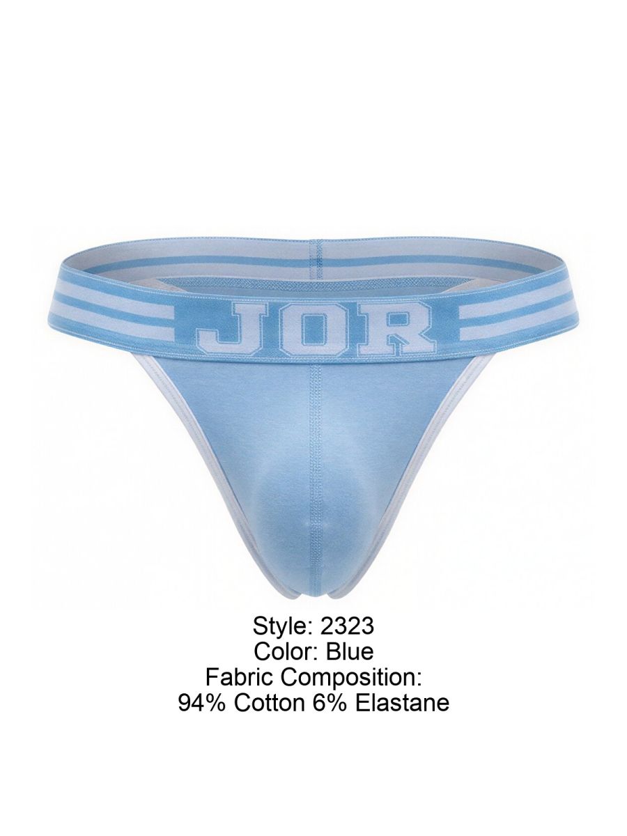 JOR College Men's Thong in Blue – men's thongs