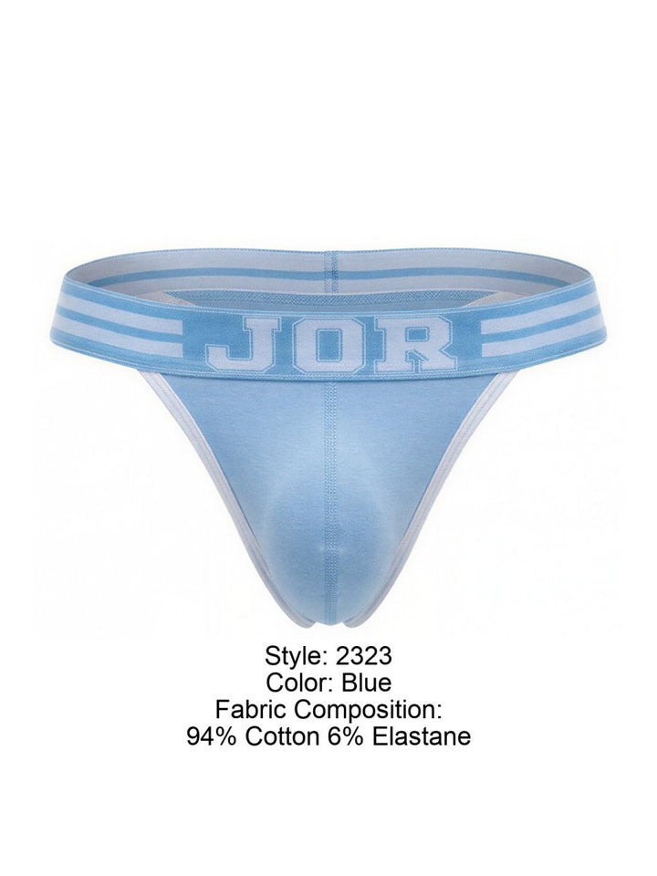 JOR College Men's Thong in Blue – men's thongs