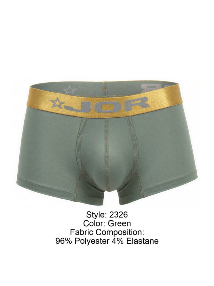 JOR Soho Men's Trunk Underwear in Green – men's trunks