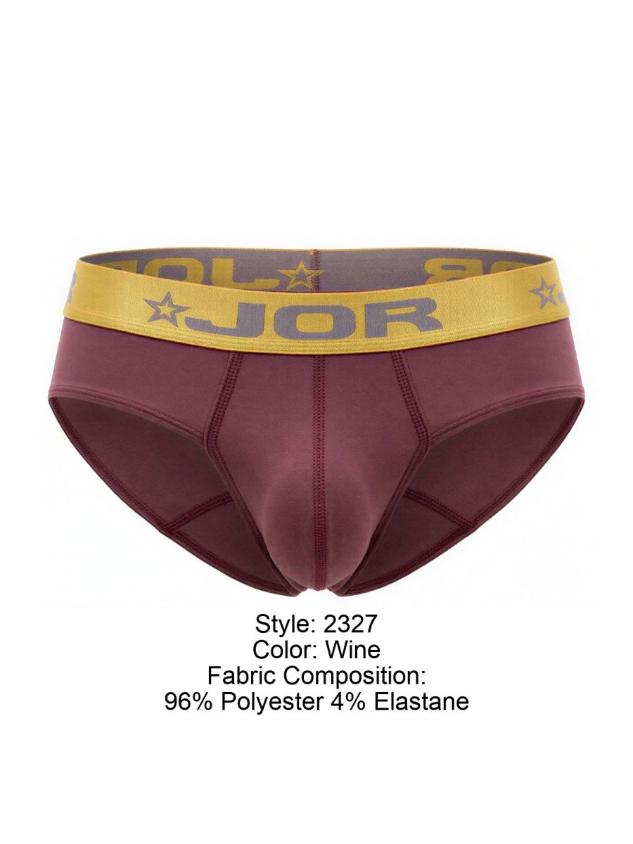 JOR Soho Men's Bikini Brief in Wine – men's briefs