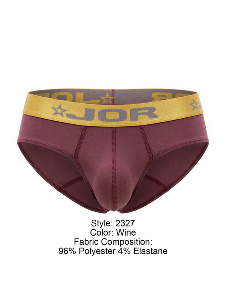 JOR Soho Men's Bikini Brief in Wine – men's briefs