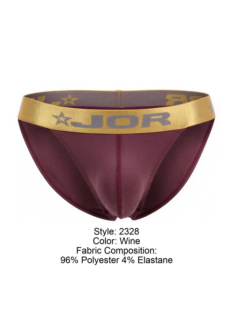 JOR Soho Men's Bikini Brief in Wine – men's briefs