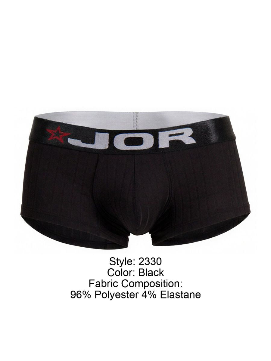JOR Cronos Men's Trunk Underwear in Black – men's trunks