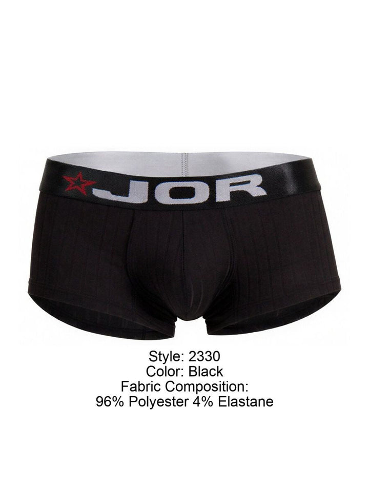 JOR Cronos Men's Trunk Underwear in Black – men's trunks