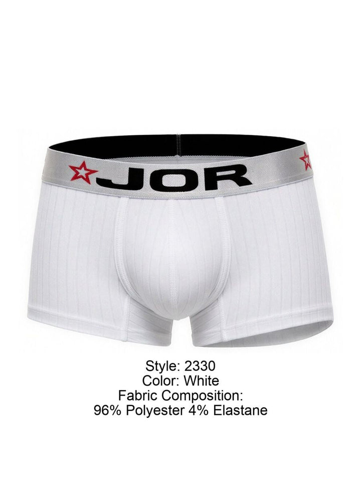 JOR Cronos Men's Trunk Underwear in White – men's trunks