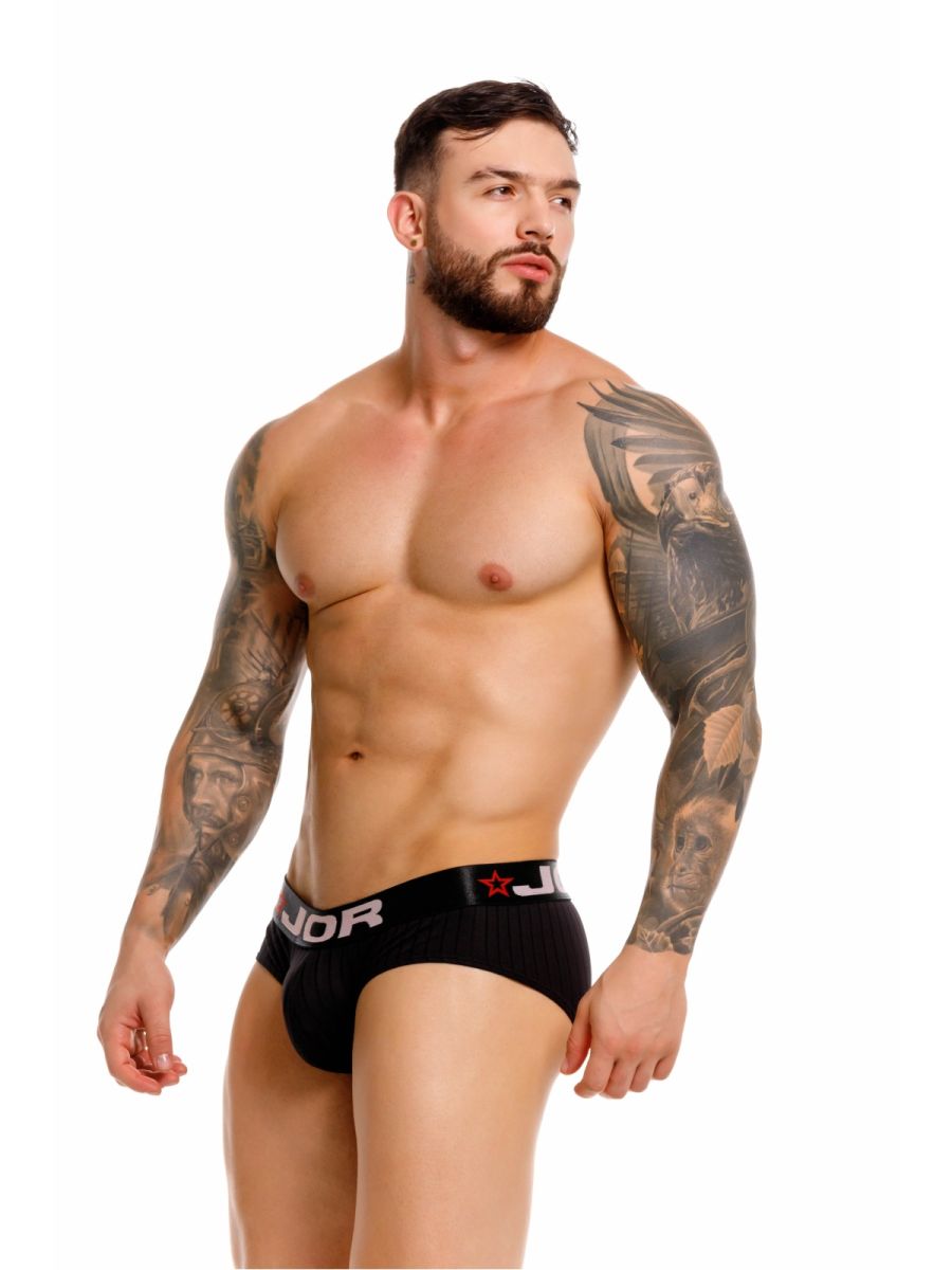 JOR Cronos Men's Bikini Brief in Black – men's briefs