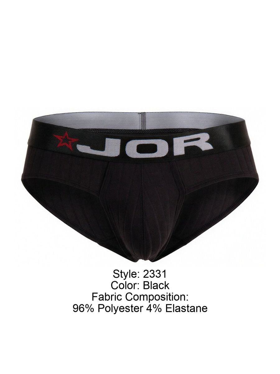 JOR Cronos Men's Bikini Brief in Black – men's briefs