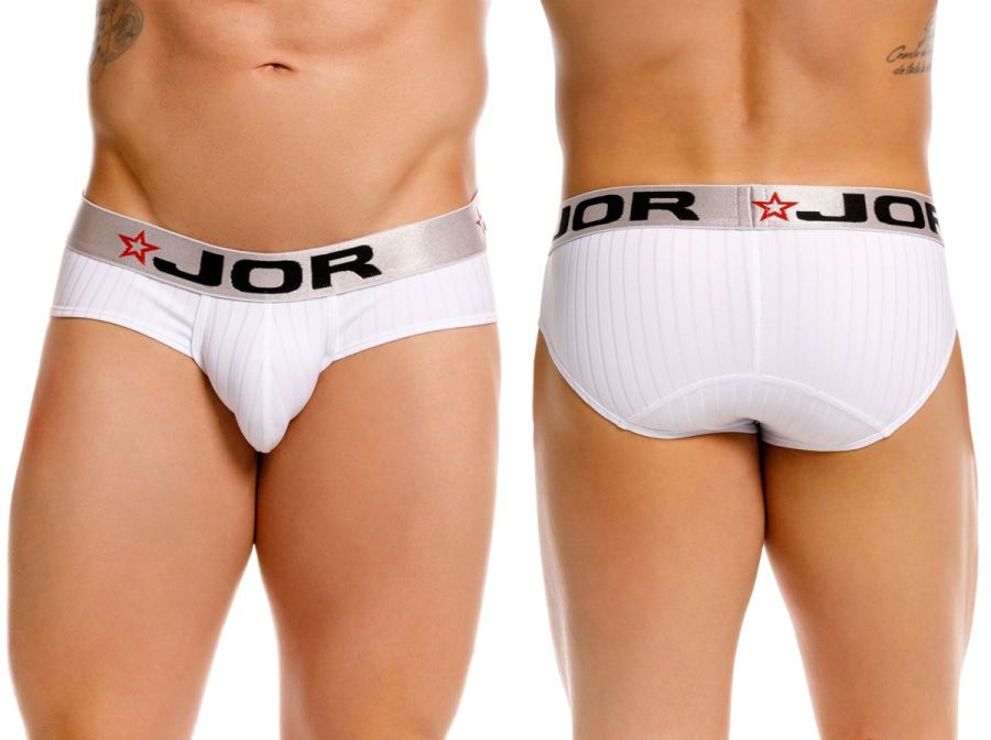 JOR Cronos Men's Bikini Brief in White – men's briefs