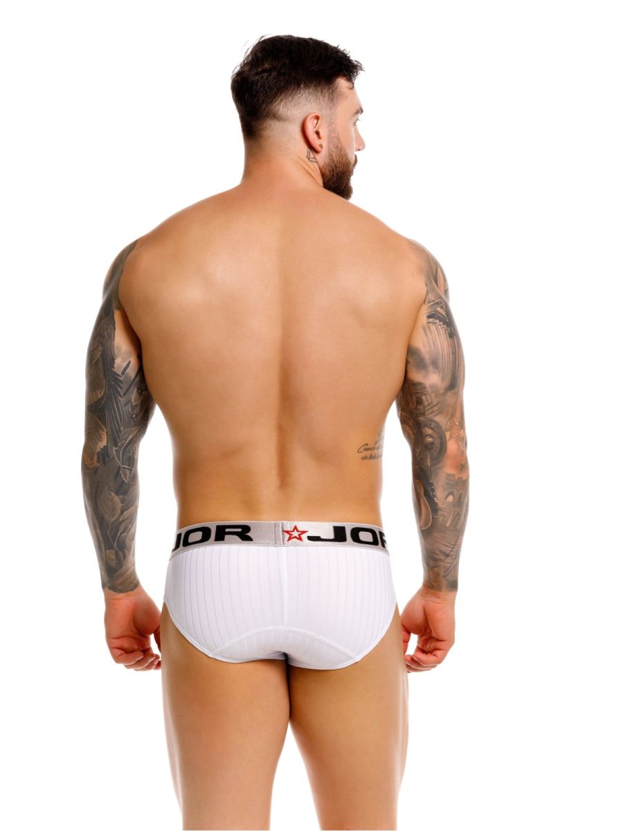 JOR Cronos Men's Bikini Brief in White – men's briefs