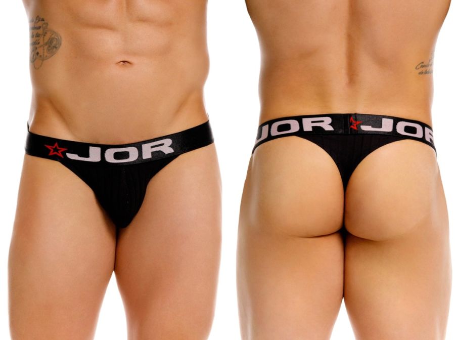 JOR Cronos Men's Thong in Black – men's thongs