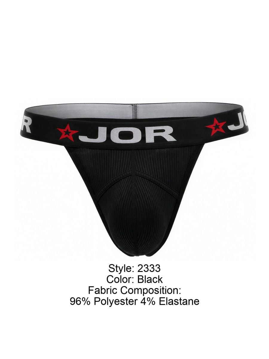 JOR Cronos Men's Thong in Black – men's thongs