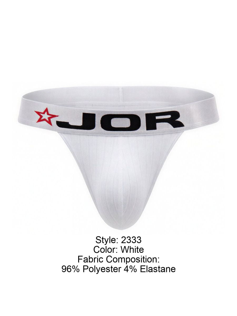 JOR Cronos Men's Thong in White – men's thongs
