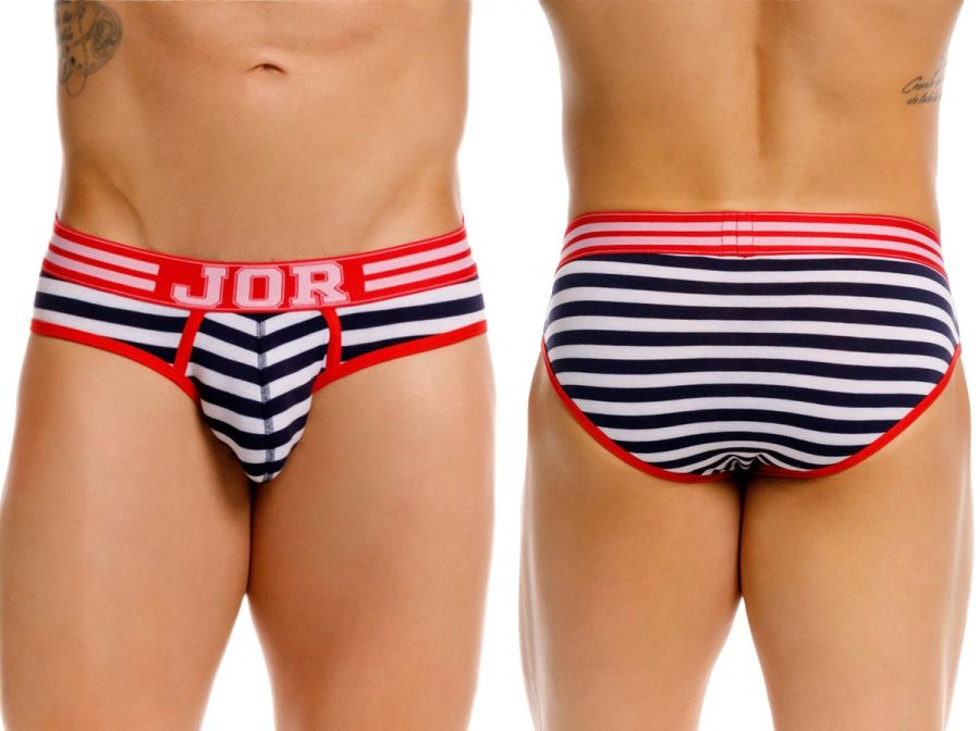 JOR Santorini Men's Bikini Brief in Stripes – men's briefs