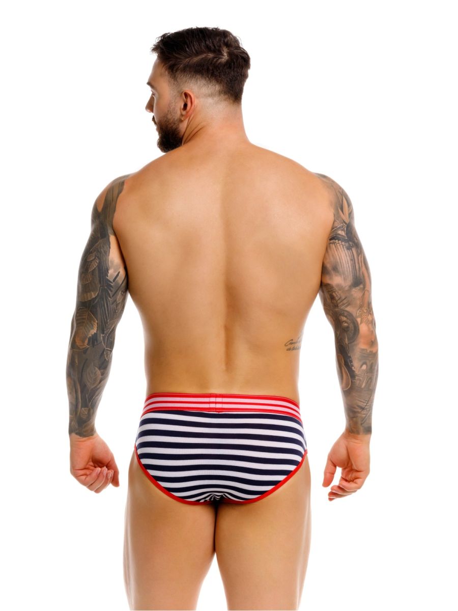 JOR Santorini Men's Bikini Brief in Stripes – men's briefs
