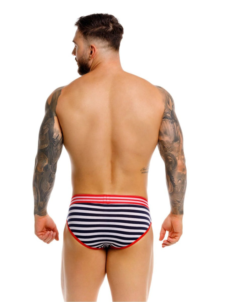JOR Santorini Men's Bikini Brief in Stripes – men's briefs