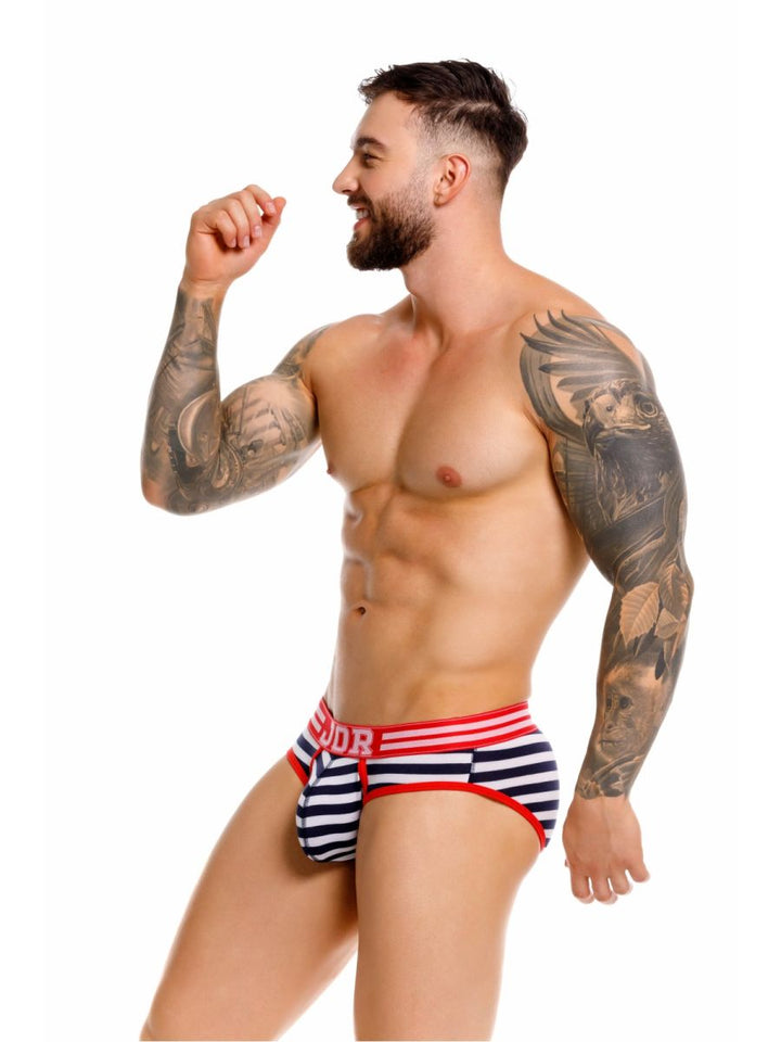 JOR Santorini Men's Bikini Brief in Stripes – men's briefs