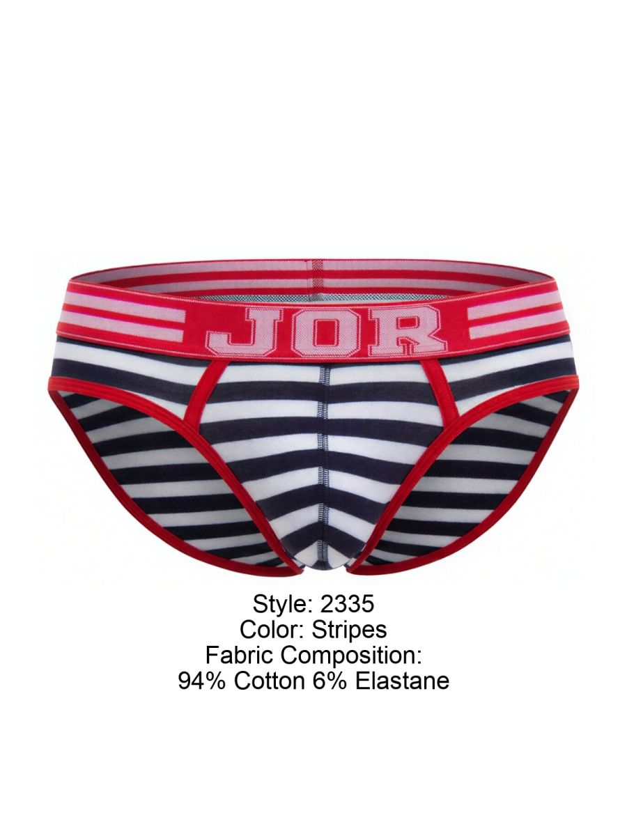 JOR Santorini Men's Bikini Brief in Stripes – men's briefs