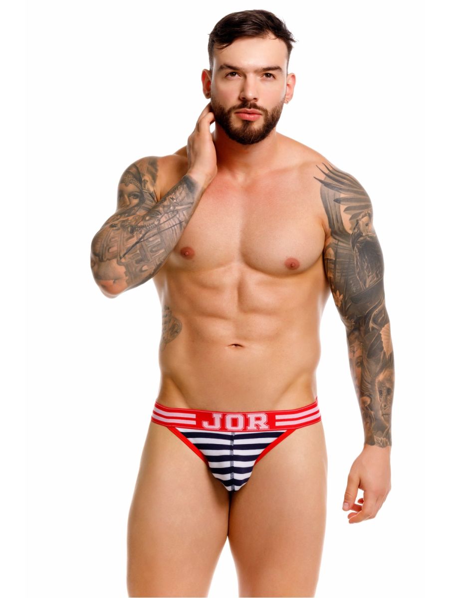 JOR Santorini Men's Thong in Stripes – men's thongs